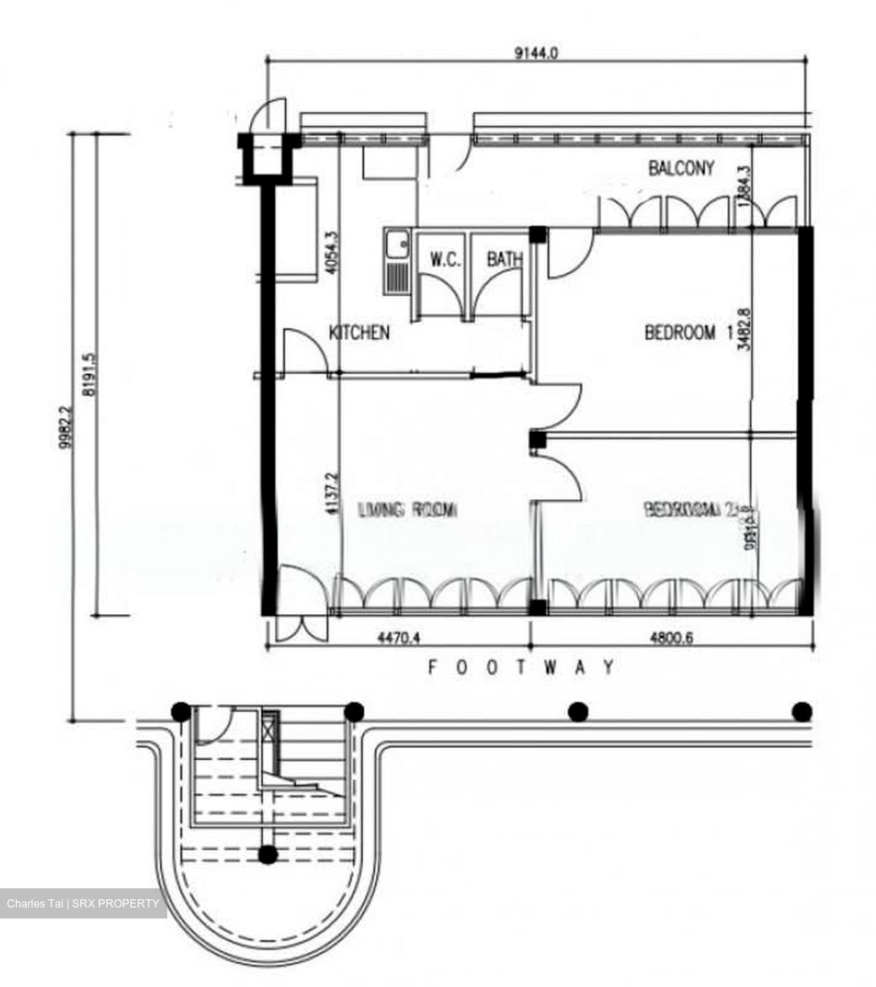 Blk 26 Tiong Bahru Road (Bukit Merah), HDB 3 Rooms #558484531